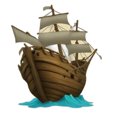 shipwreck sticker