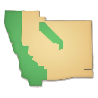 Map of idaho sticker
