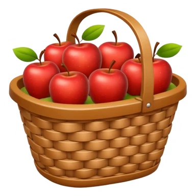 shopping basket facing camera sticker