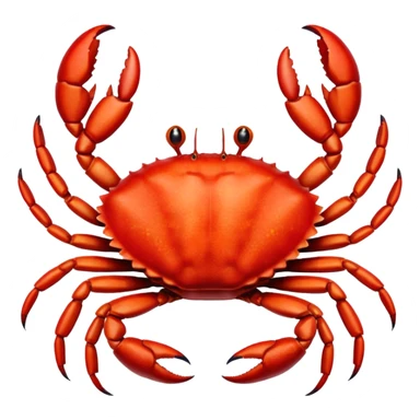 Crab sticker