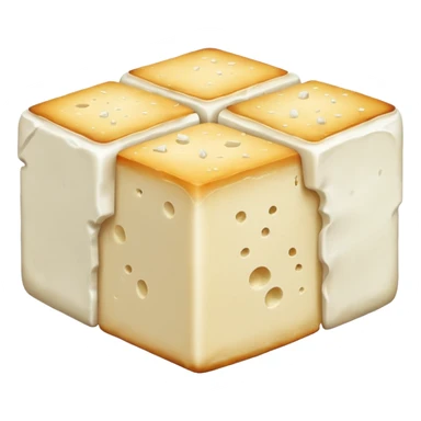 Feta cheese sticker