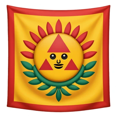 Bandera azteca sticker