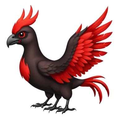 devil bird sticker