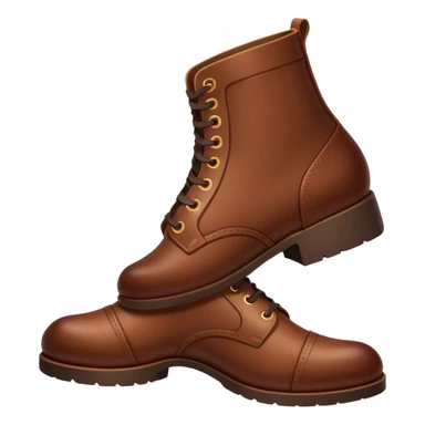 Had holding a shoe sticker