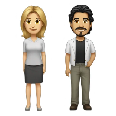 gabriel guevara avec nicole wallace sticker