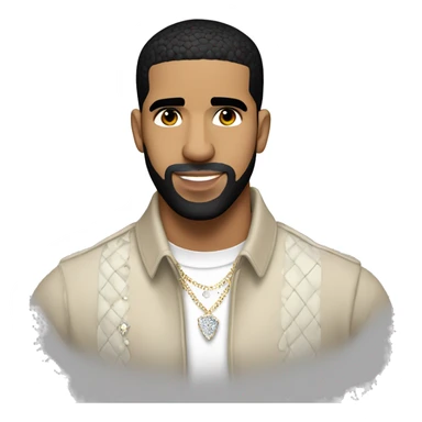 Iconic-style Candid Likeness Drake:

A suave figure with a clean-cut look, diamond studs, and a thoughtful expression. Known for his smooth charisma and introspective vibe, effortlessly blending style and emotion. sticker