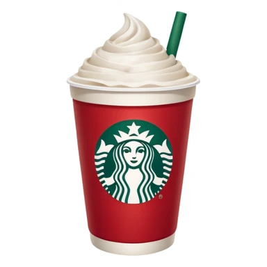 Starbucks holiday cup sticker