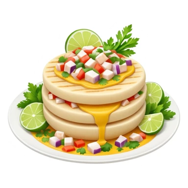 AREPA DE CEVICHE sticker