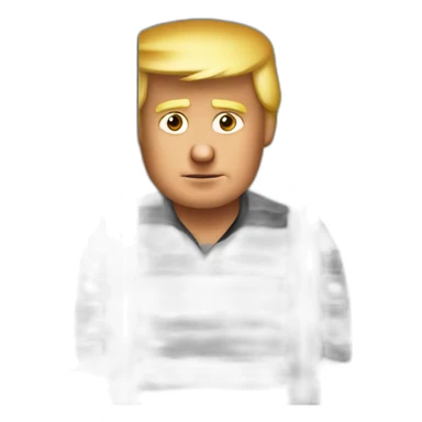 trump-in-jail-cell sticker