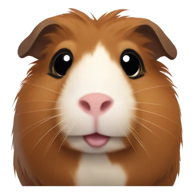 brown guinea pig sticker