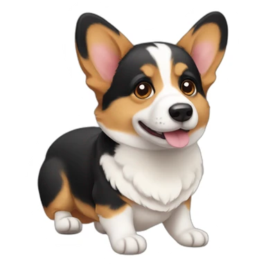Cute little Corgi sticker