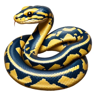 Ball python sticker