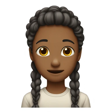 He patted a girl on the head sticker