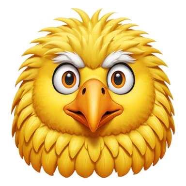 vild big bird sticker