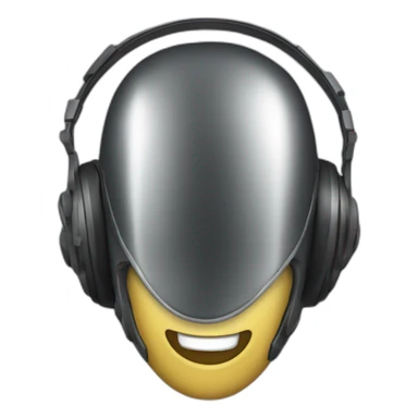 Casque de musique sticker