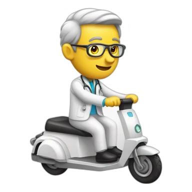 docteur trottinette électrique sticker