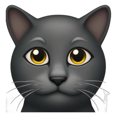 make the cat darker sticker