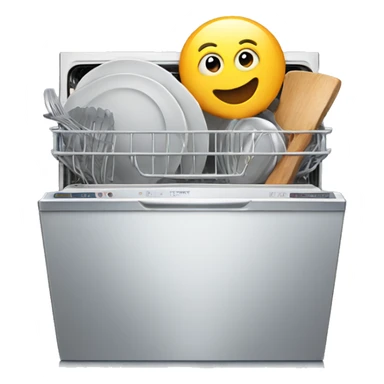 loaded dishwasher sticker
