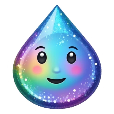 Glitter inner ciclo sticker