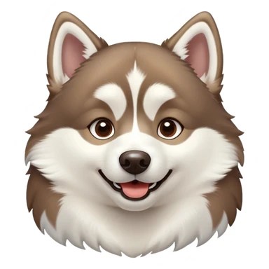 Сделай пак для Telegram-канала "Хаски про Интернет" sticker