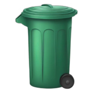 trash bin sticker