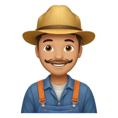 Make a farmer sticker