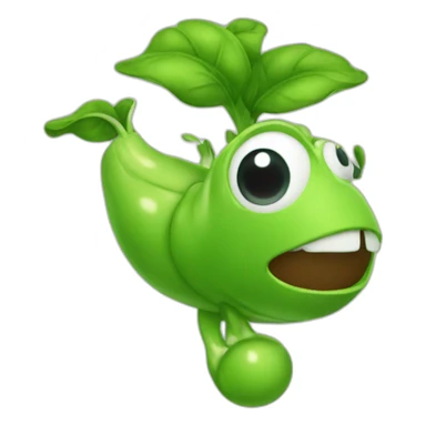 Peashooter sticker