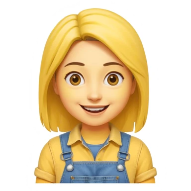 women minion sticker