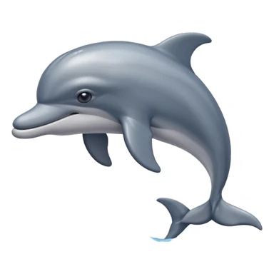 dolphin writer sticker