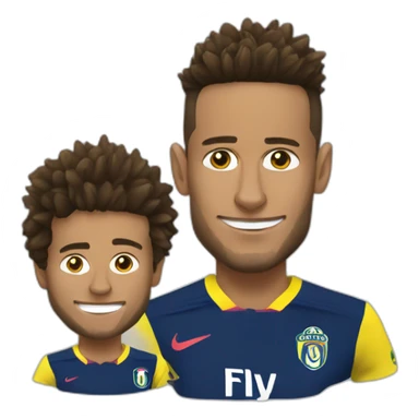 Neymar avec Massi sticker