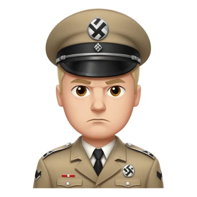 BAD NAZI sticker