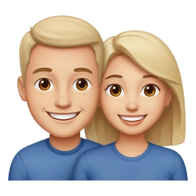 I want something between laughing and loving sticker