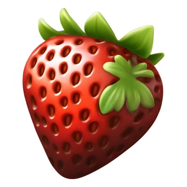 strawberry with chocolate  sticker