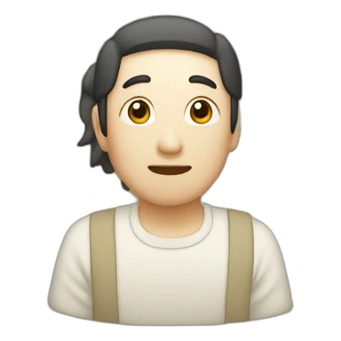 À corean letter sticker