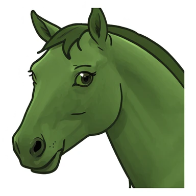Horse sticker