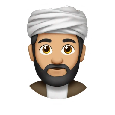 Afghan mantu plate sticker