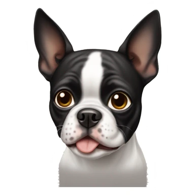 Dog Boston Terrier sticker