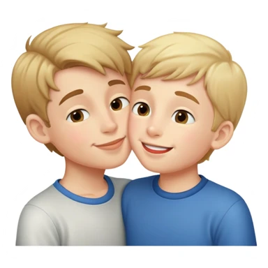 boy kiss boy sticker