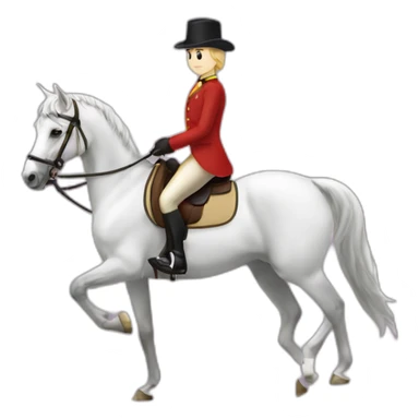 Équitation sticker