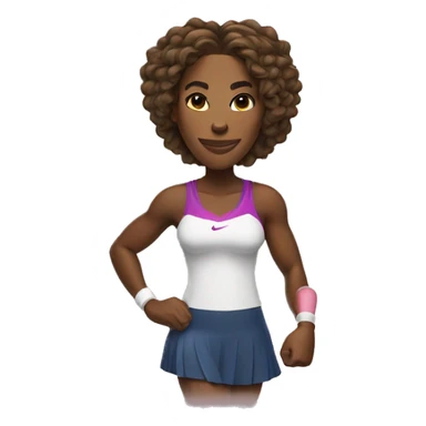 serena williams sticker