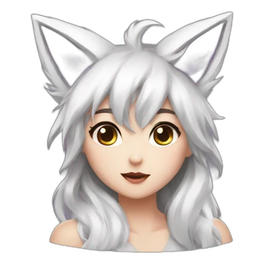 ahri league of legends sticker