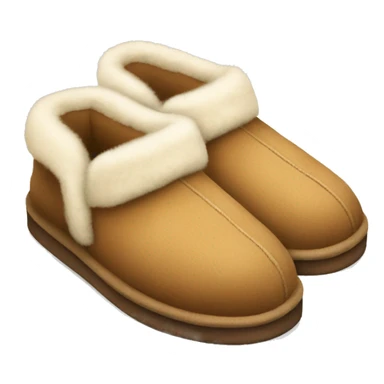Two Ugg slippers sticker
