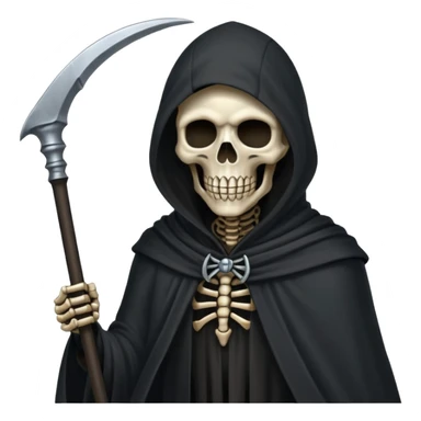 The Grim Reaper sticker