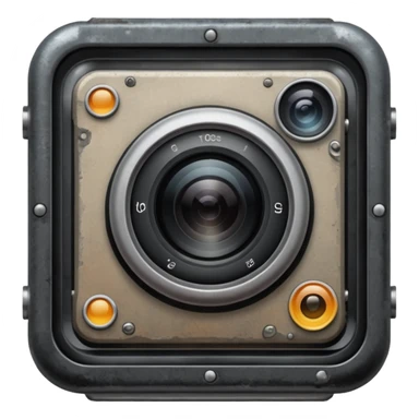 Outside camera sticker