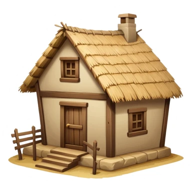 old times primitive house sticker
