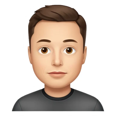 elon mask sticker