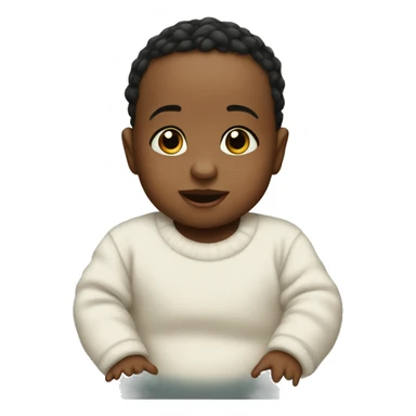 Baby during christmas  sticker