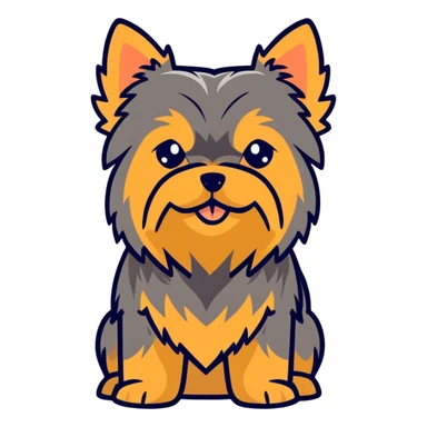 Yorkshaire terrier  sticker