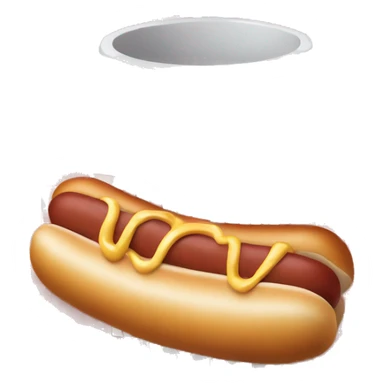 red and white cup with hot dog logo on it sticker