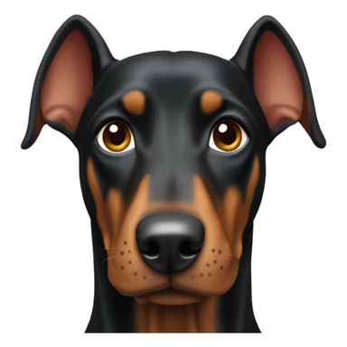 Doberman pinsher sticker